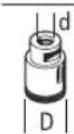BOSCH GWX 750-115 Professional - Dopustni brusilni nastavki - 2