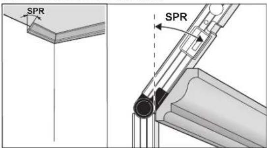 BOSCH GAM 220 MF Professional - GAM 220 MF: "Kettős sarokillesztés" üzemmód - 1