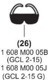 (26) 1 608 M00 05B (GCL 2-15) 1 608 M00 05J (GCL 2-15 G)