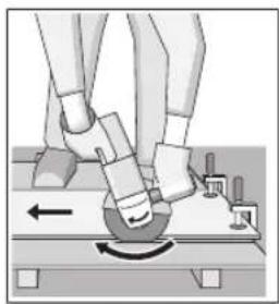 BOSCH GWS 750 S Professional - Ciecie metalu - 1