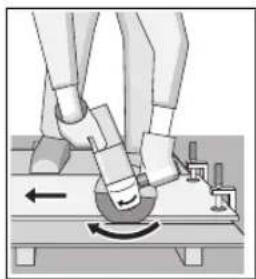 BOSCH GWX 13-125 S Professional - Metallerin kesilmesi - 1