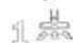 BOSCH GAS 15 PS Professional - Αναρρόφηση της συγκεντρωμένης σκόνης (GAS 15 PS) - 1