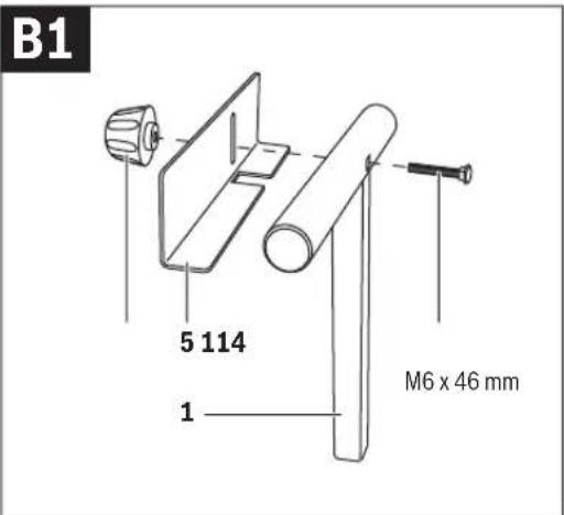 B1 5 114 1 M6 x 46 mm