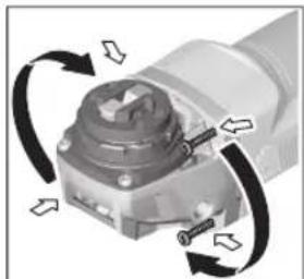 BOSCH GWX 9-125 S Professional - Machinekop draaien - 1