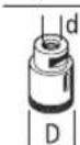 BOSCH GWX 19-125 S Professional - Útiles abrasivos admisibles - 2