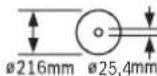 BOSCH GCM 18V-216 Professional - Danger area! Keep hands, fingers and arms away from this area. - 3
