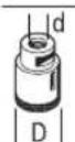 BOSCH GWS 9-125 S Professional - Útiles abrasivos admisibles - 6