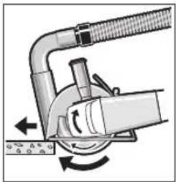 BOSCH GWS 26-230 JH Professional - Steen doorslijpen - 1