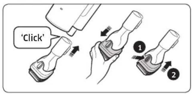 SAMSUNG VS20R9046T3 - Mini Motorized Tool - 1