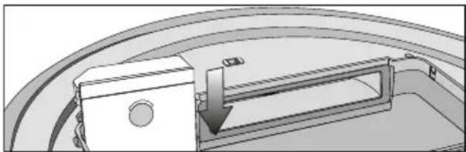 MIELE Scout RX2 - Replacing the rechargeable battery - 5