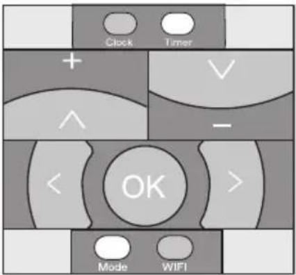 Clock Timer + ^ - < OK > Mode WIFI