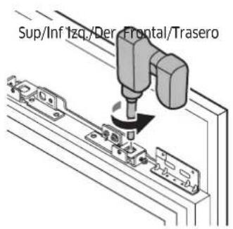Sup/Inf Izq./Der Frontal/Trasero