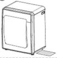 Xiaomi MiniJ Smart Washing Machine - Fixing the cover bottom aLeveling feetnLeveling feetd guide-leg - 1