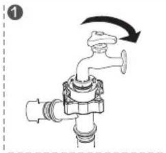 Xiaomi MiniJ Smart Washing Machine - Cleaning the water supply valve filter - 1
