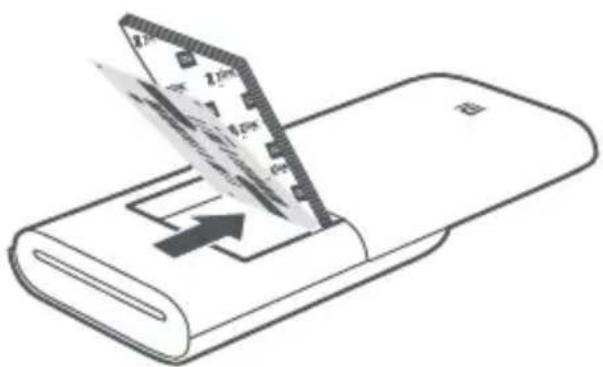 Xiaomi Mi Portable Mouse - Fotopapier einlegen - 1