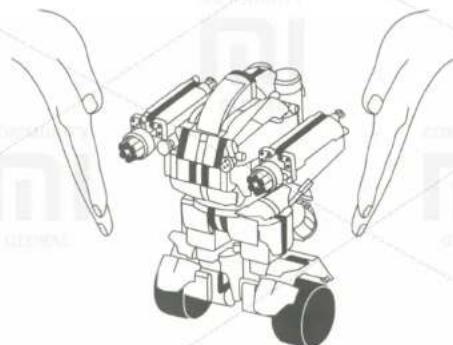 Xiaomi Mi Bunny MITU Toy Block Robot - Steps to turning the robot on - 2