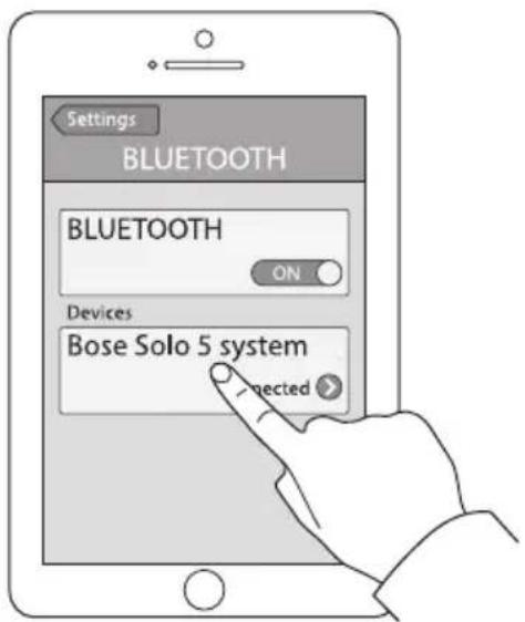 BOSE Solo 5 series II - Bluetooth®対応機器をペアリングする - 1