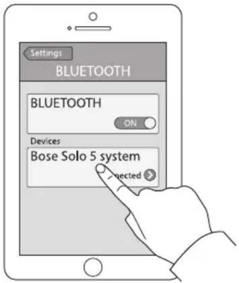 BOSE Solo 5 series II - 与启用 Bluetooth ^® 的设备配对 - 1