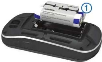 GARMIN Oregon 650 - Isætning af NiMH-batteripakke - 1