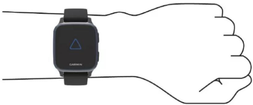 GARMIN Venu SQ - Sådan bæres enheden - 1
