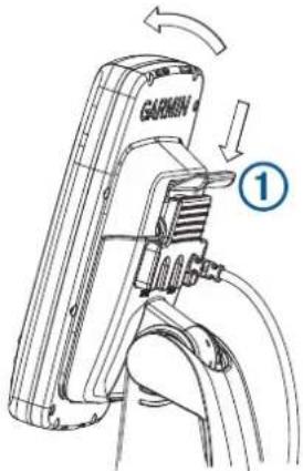 GARMIN echoMAP CHIRP 52dv - Afmontering af enheden fra holderen - 1