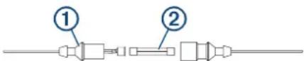 GARMIN STRIKER 7sv - Changing the Fuse in the Power Cable - 1