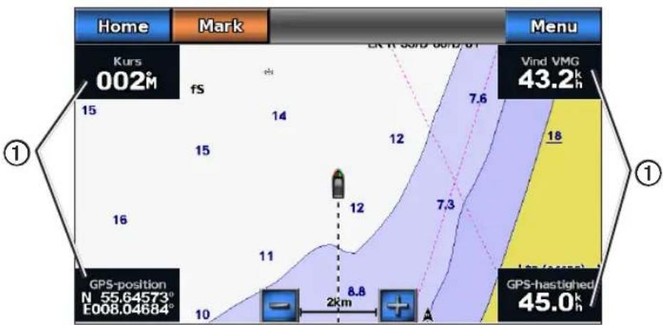GARMIN GPSMAP 720s - Oprettelse af et brugerdefineret målesystem - 1
