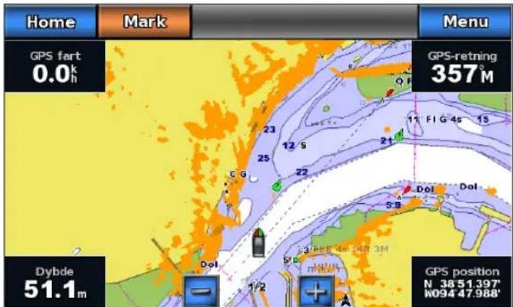 GARMIN GPSMAP 720s - Om Radar Overlay - 1