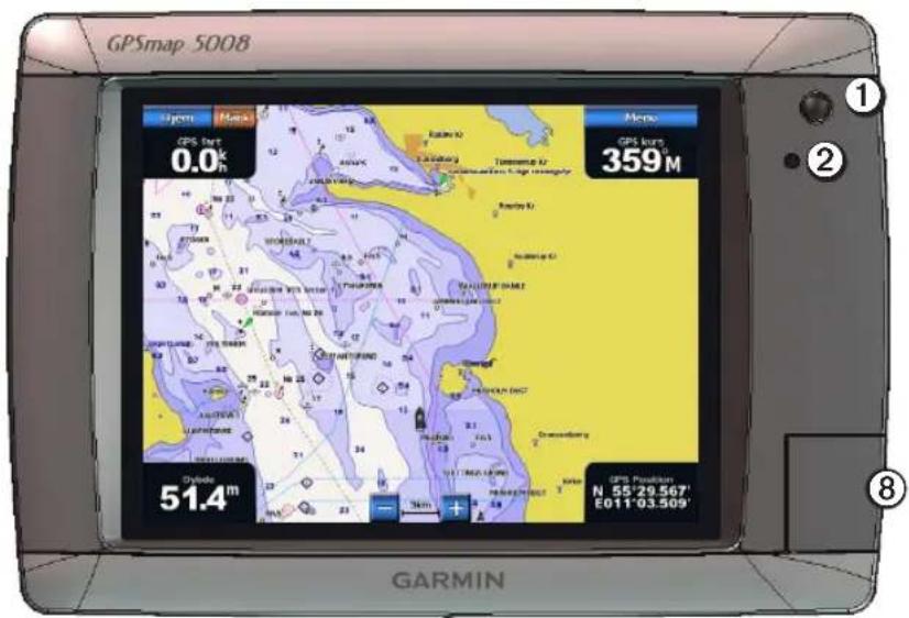 GARMIN GPSMAP 5012 - Sådan kommer du i gang - 2