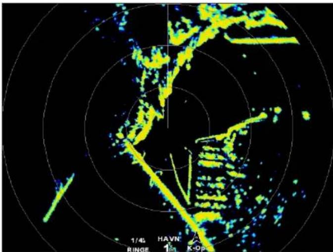 GARMIN GPSMAP 5012 - Visning af tilstanden Havn - 1
