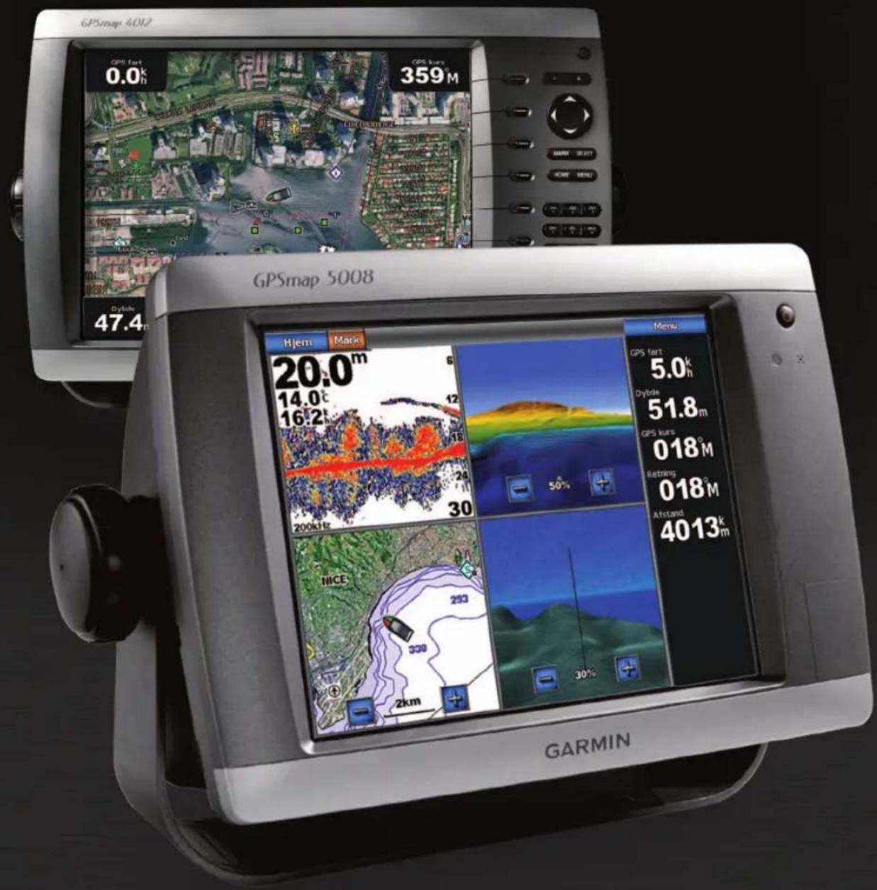 GARMIN GPSMAP 5012 - GPSMAP® 4000/5000-serien brugervejledning - 1