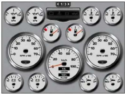 GARMIN GPSMAP 5012 - Valg af motormålertype - 1