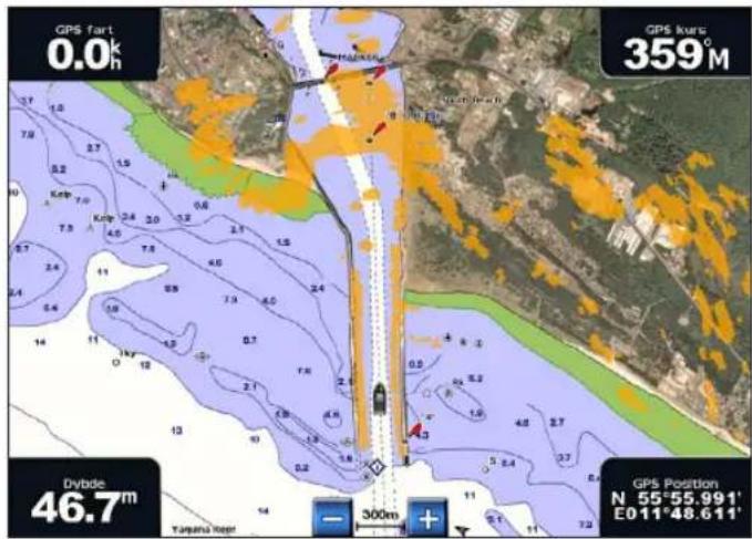GARMIN GPSMAP 5012 - Om Radar Overlay - 1