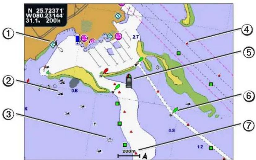 GARMIN GPSMAP 5012 - Navigationskort - 1