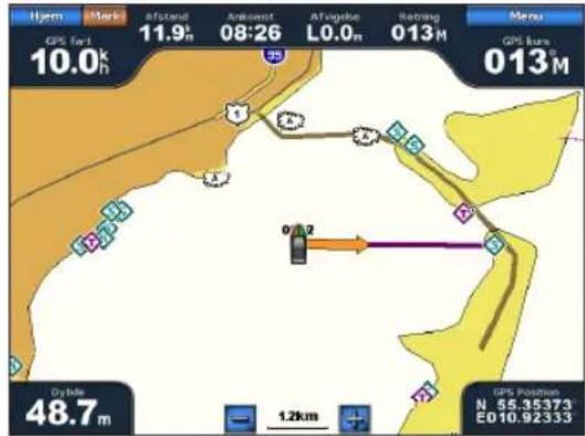 GARMIN GPSMAP 5012 - ADVARSEL - 1