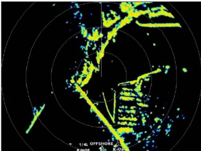 GARMIN GPSMAP 5012 - Visning af tilstanden Offshore - 1