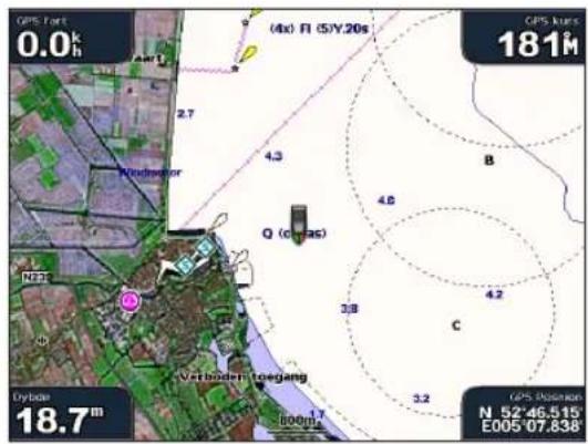 GARMIN GPSMAP 5012 - Visning af datafelter - 2