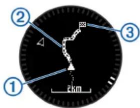 GARMIN Tactix - Navigering ved hjælp af TracBack® - 1
