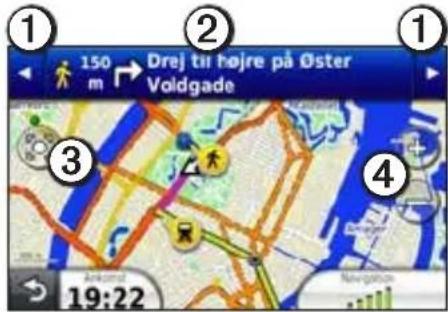 150 m Drej til højre på Øster Voldgade 3 4 Ankomiz 19:22 Navigation