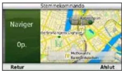 Stemmekmomando Navigator Op. Retur Aislut