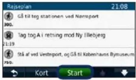 Rajseplan 21:08 Gå til tog stationsen ved Nørnaport 300. Tag tog A i retning mod Ny Ellebjerg 1:19 Stå af ved Vesterport, og Gå til Københavns Bymuseum 750. Kort Start