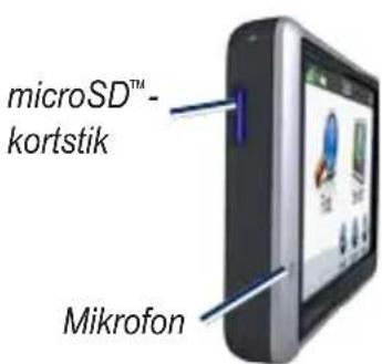 microSD™ - kortstik Mikrofon