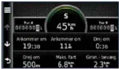 S 45 km/h Torr A 000000: 000000: 000000: 000000: 000000: 000000: 000000: 000000: 000000: 000000: 000000: 000000: 000000: 000 Arkommern am 19:38 Arkommern om 11km Drej om 0:36 Drej om 500m Maks. fart 6.8 km/h Gnsn. i bevang 2.3 km/h
