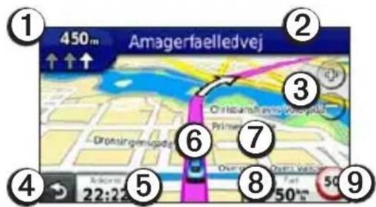 450m Amagerfaelledvej ① ② ③ ⑥ ⑦ ④ ⑤ ⑧ ⑨ 22:22 50m