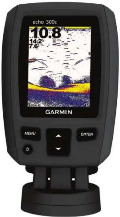 echo 300c 10.8m 14.2° 7.6° GARMIN MENU ENTER
