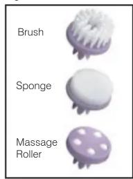 Brush Sponge Massage Roller