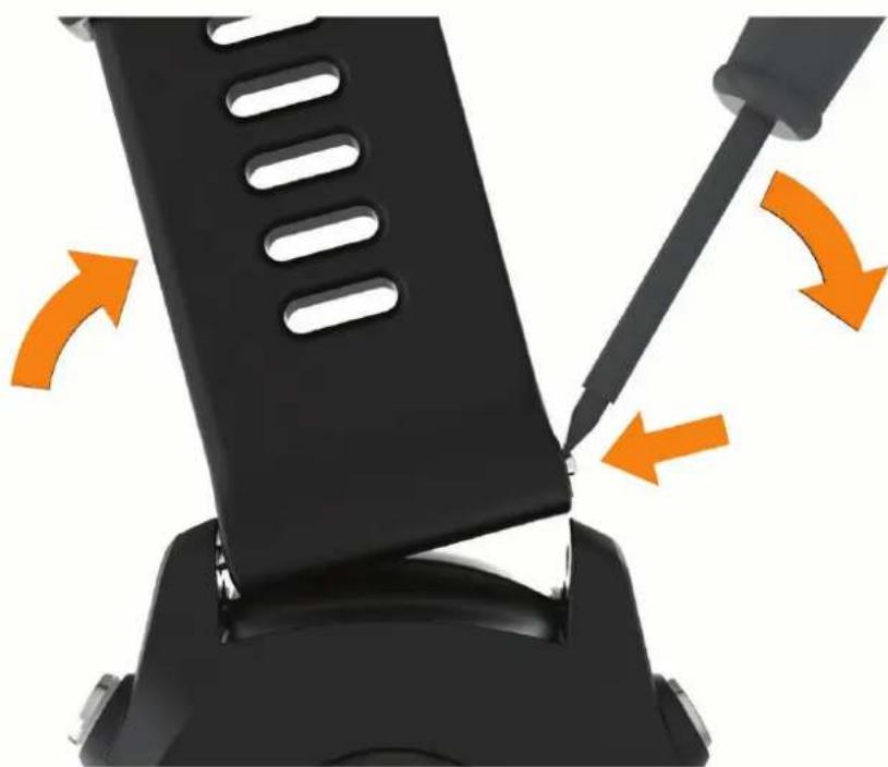 GARMIN Forerunner 745 - Udskiftning af remmene - 2