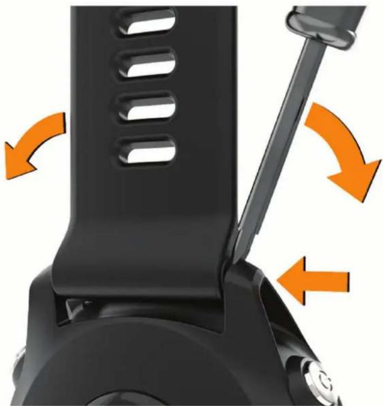 GARMIN Forerunner 745 - Udskiftning af remmene - 1
