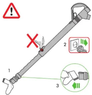 DYSON Ball - Blockering – temperatursäkring - 1
