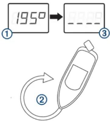 GARMIN SteadyCast - Udførelse af grundlæggende kalibrering - 1